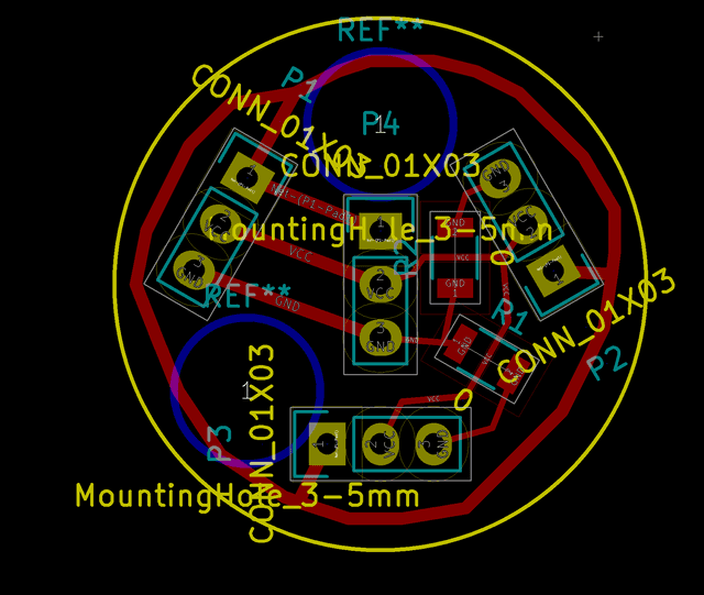 IR Sensors PCB